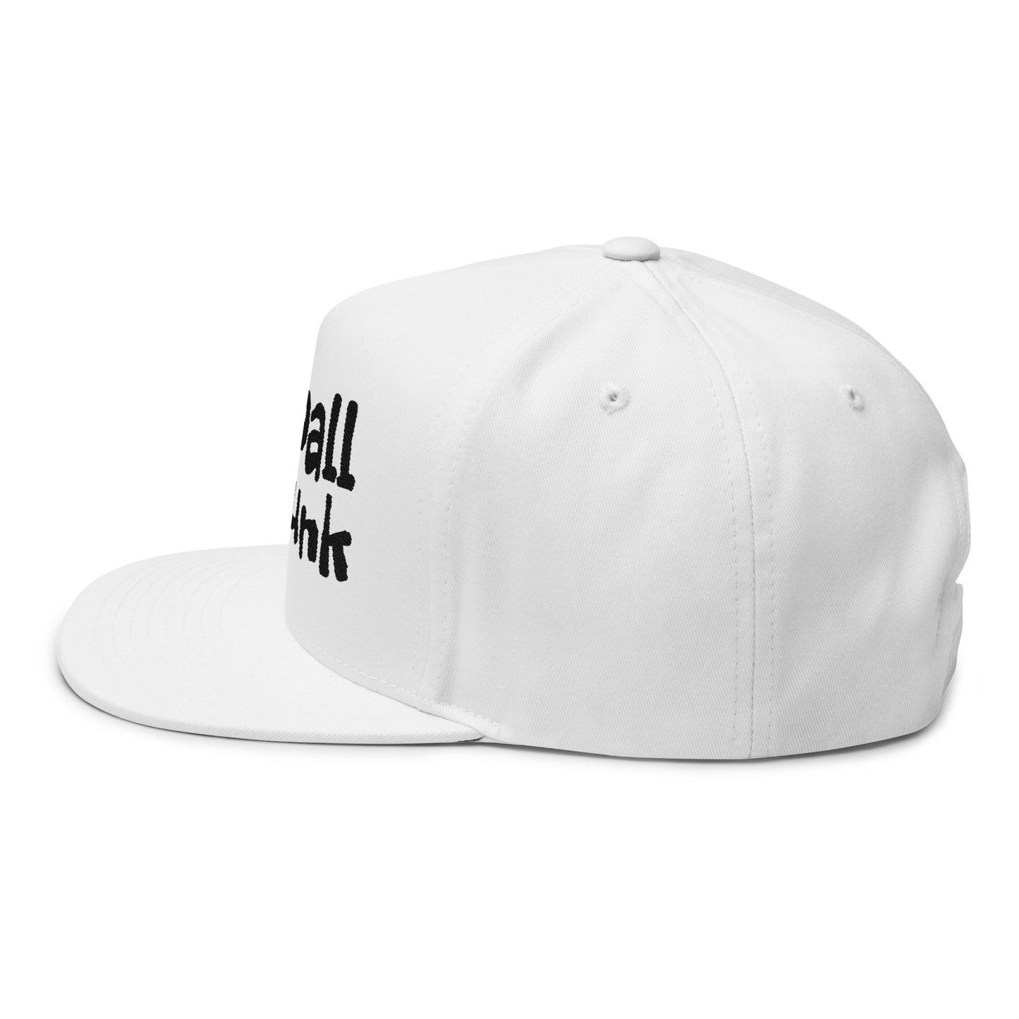 Gazelle V 'Netball Punk' Flat Bill Cap – Embroidered Premium Sports Cap