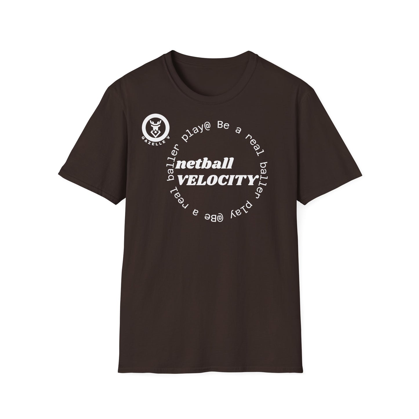 Gazelle V "Netball VELOCITY" Circle T-Shirt
