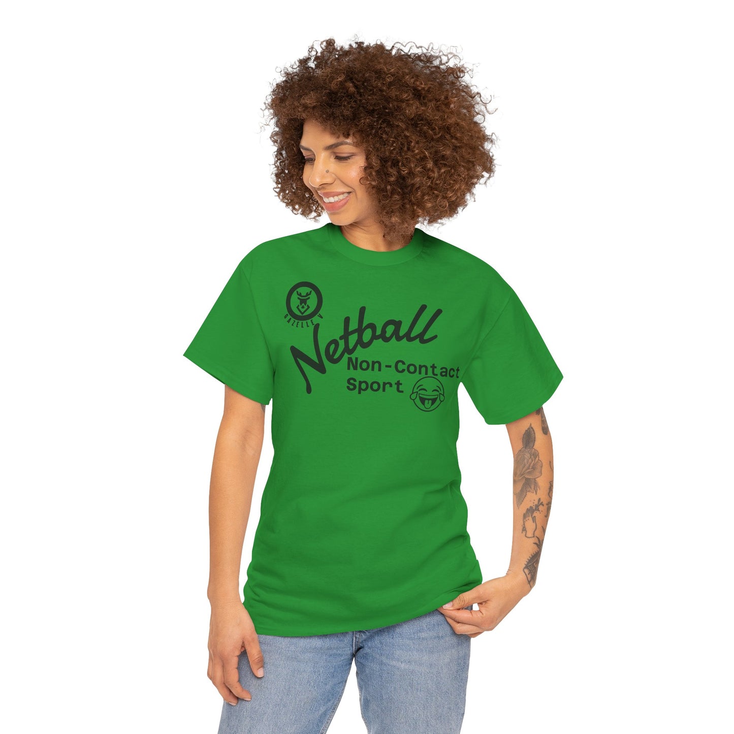 Gazelle V 'Netball. Non-Contact Sport...' t-shirt