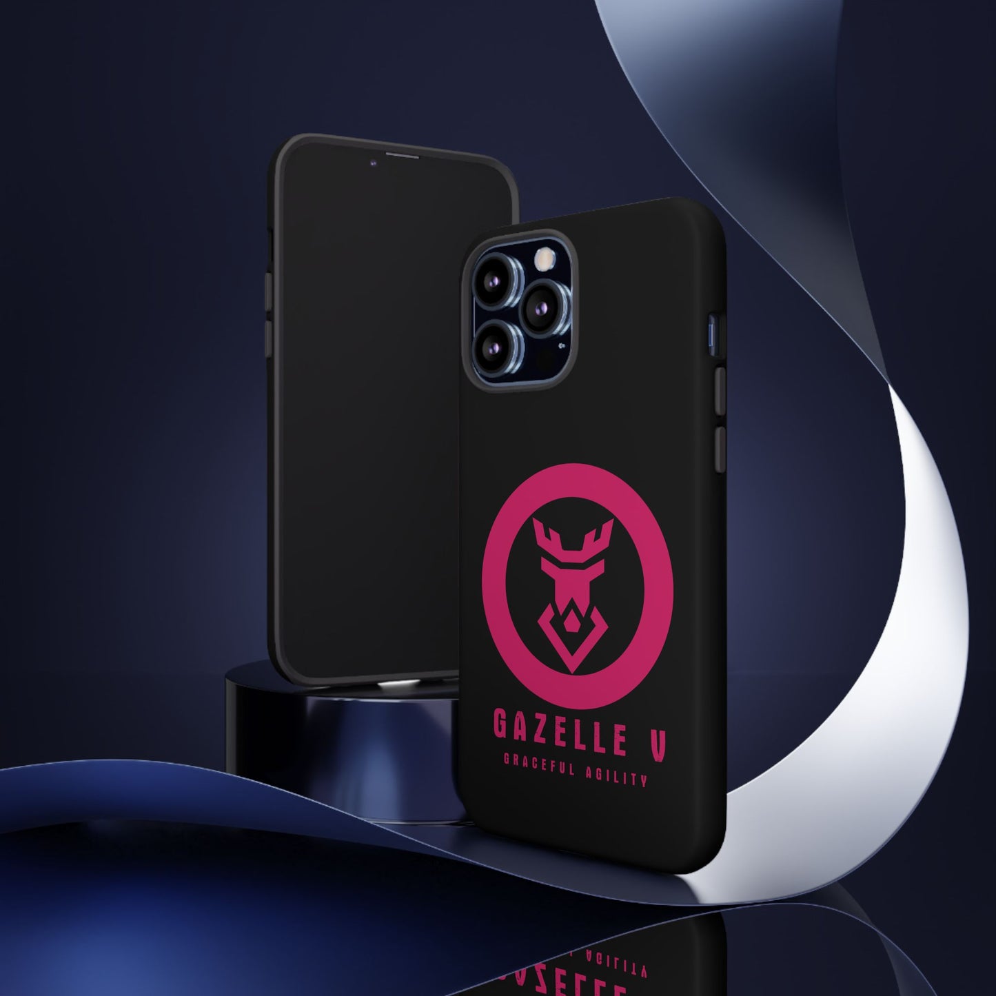 Gazelle V 'Graceful Agility' Toughened Phone Case