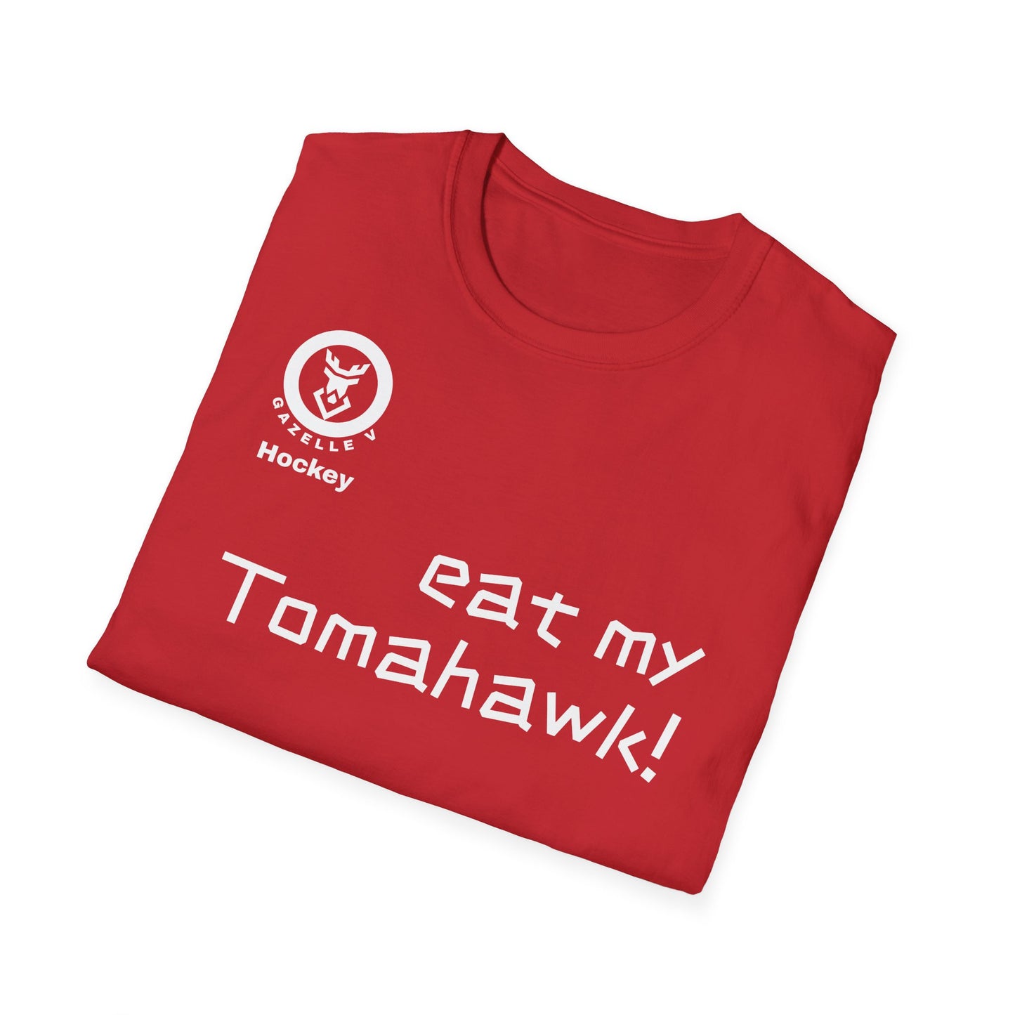 Gazelle V 'Eat My Tomahawk!' Hockey T-Shirt
