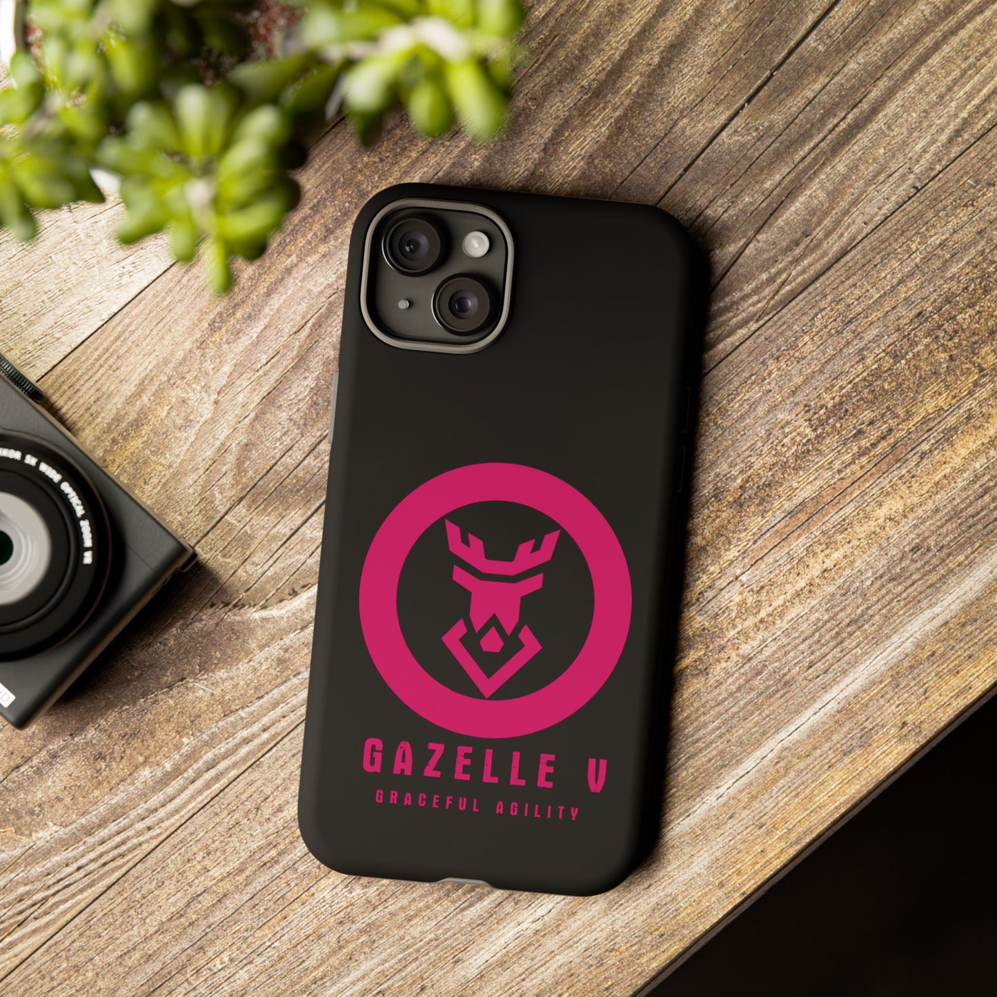 Gazelle V 'Graceful Agility' Toughened Phone Case