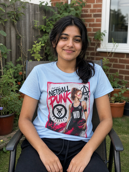 'WD Netball Punk' Limited Edition T-Shirt