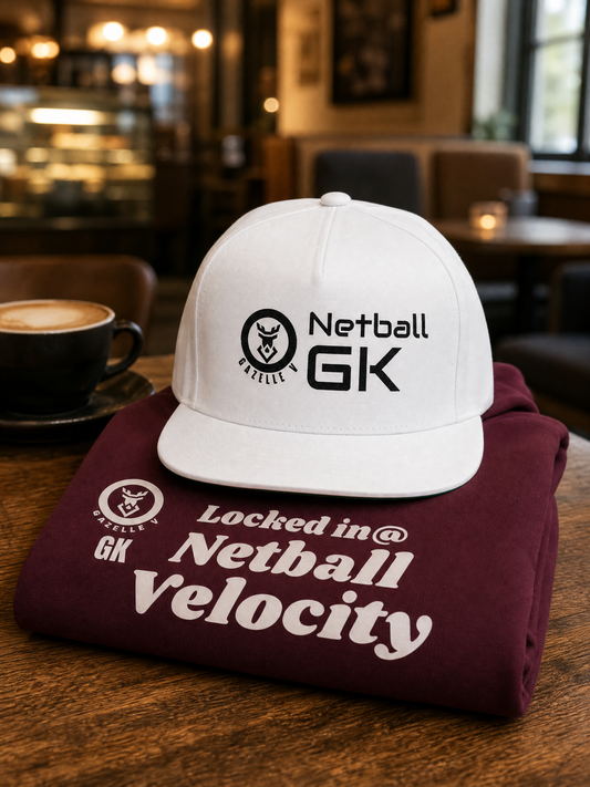Gazelle V 'Netball GK' – Embroidered Premium Sports Cap
