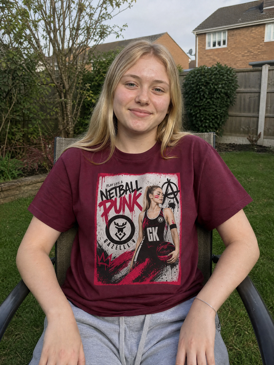 'GK Netball Punk' Limited Edition T-Shirt