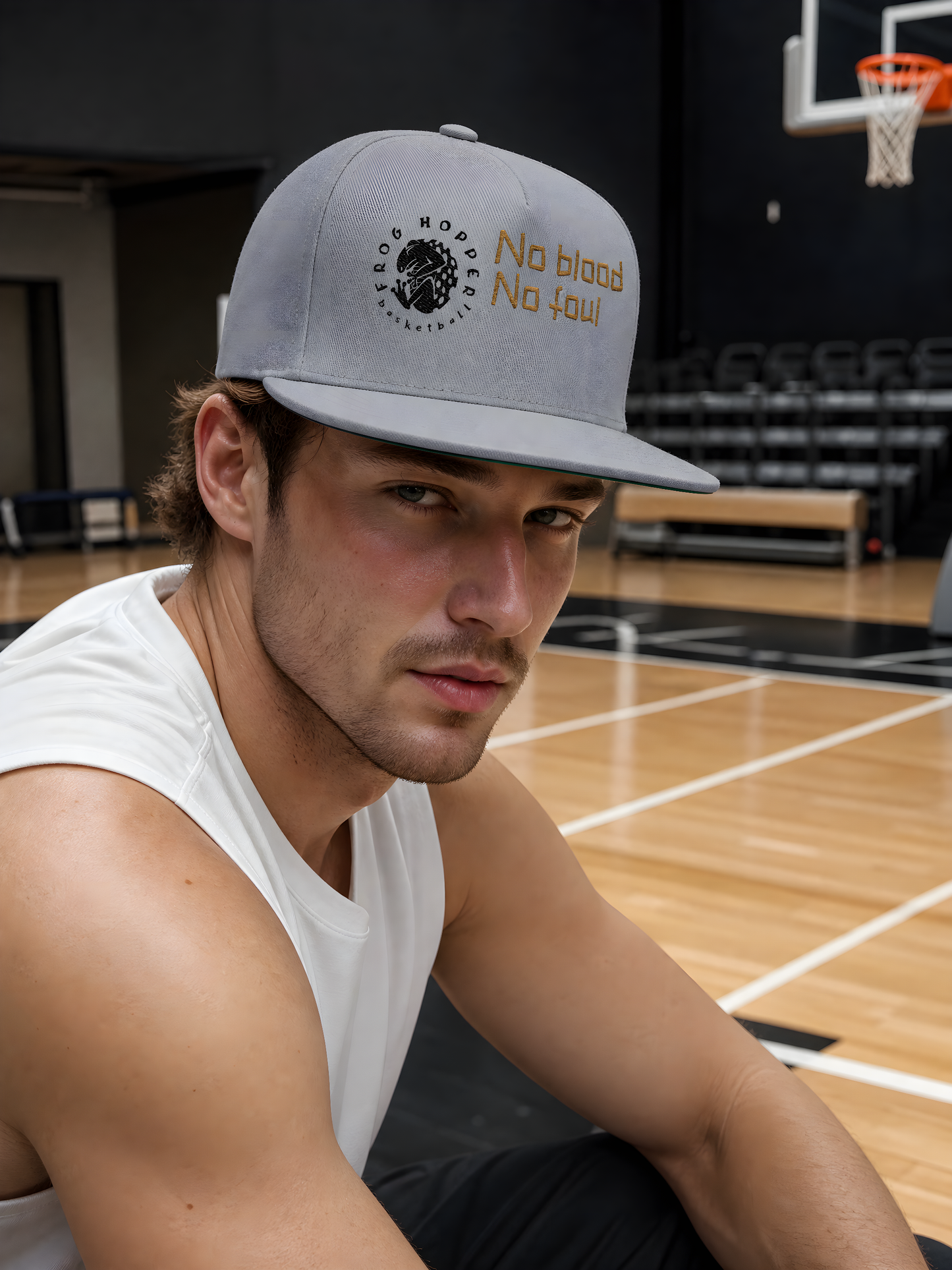 Frog Hopper Basketball 'No blood, No Foul' baller cap