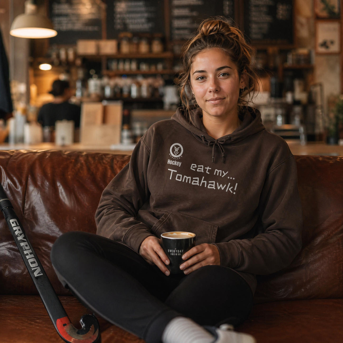 Gazelle V Hockey "Eat My Tomahawk!" Hoodie