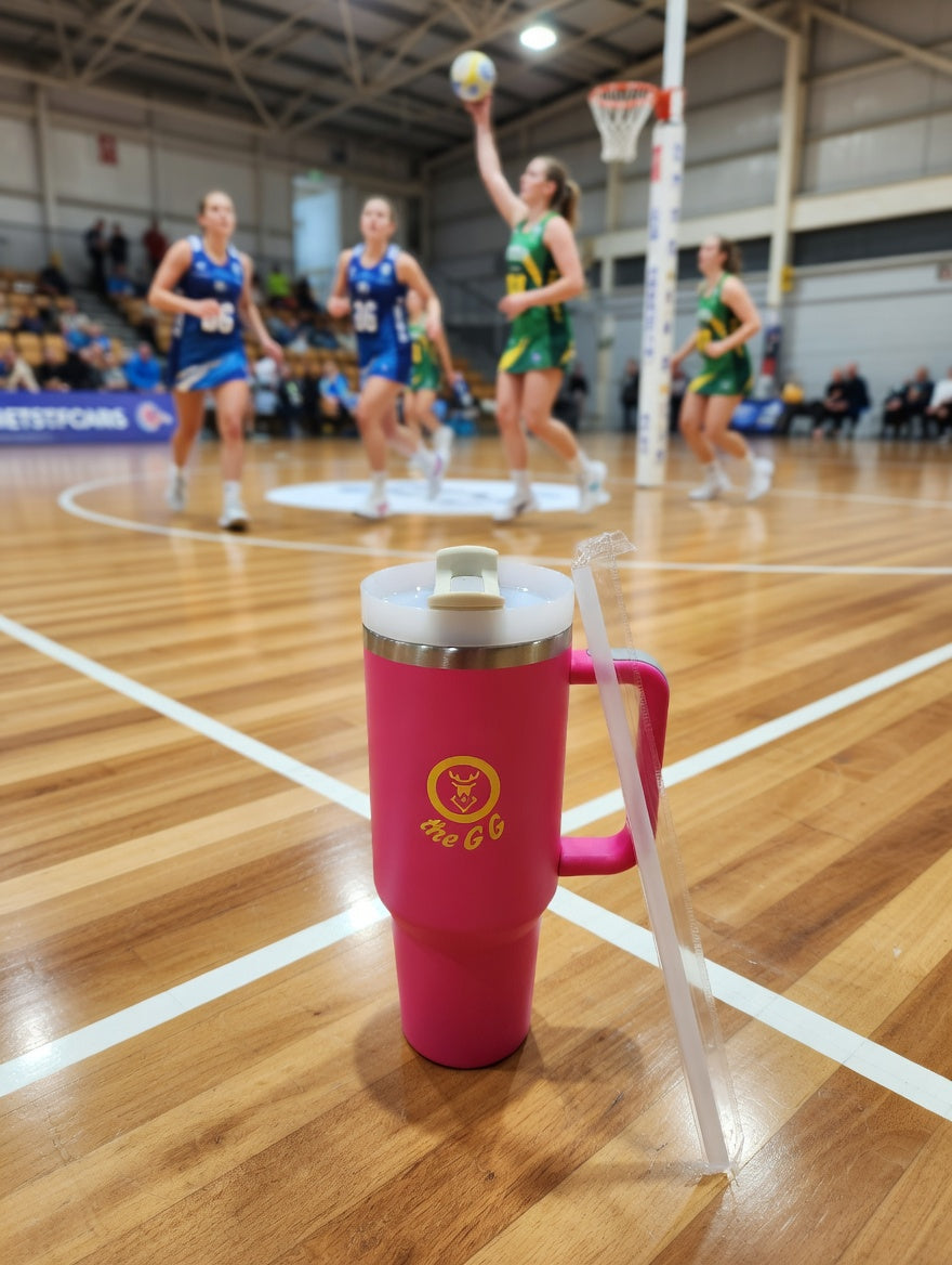 'GG Guzzling Gazelle' Stainless Steel 1.1 litre Sport Cup