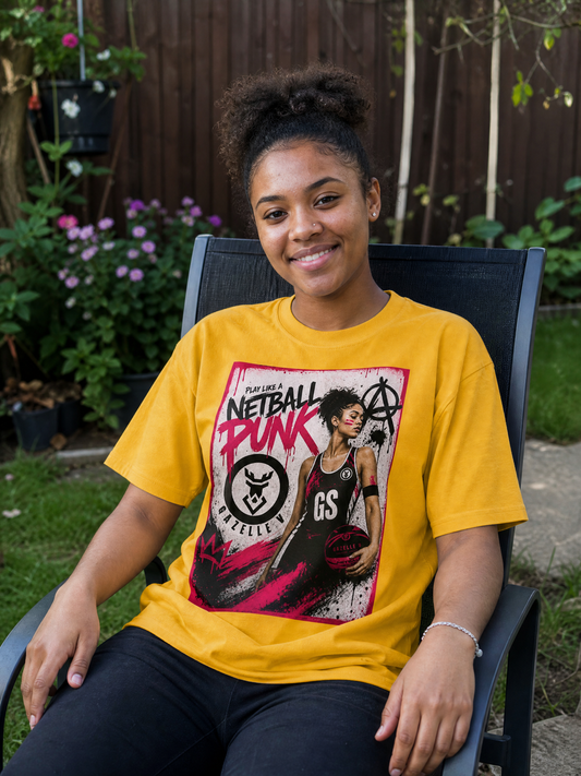 'GS Netball Punk' Limited Edition T-Shirt