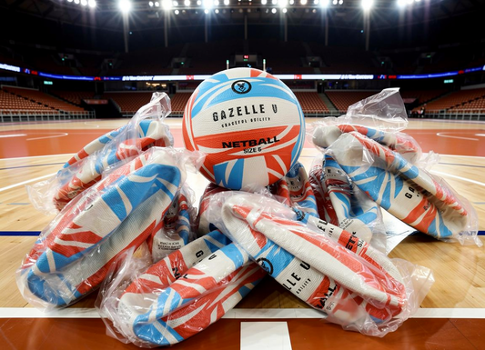 Gazelle V Ultra Grip Netball Team Offer. Get Ten Netballs