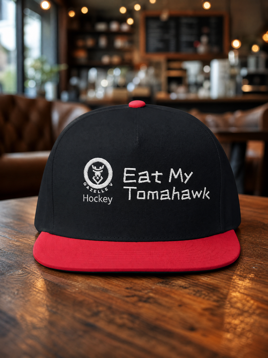 Gazelle V 'Eat My Tomahawk' Premium Embroidered Cap