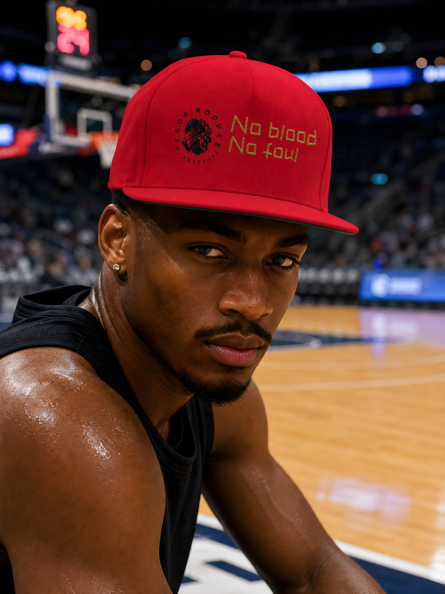 Frog Hopper Basketball 'No blood, No Foul' baller cap