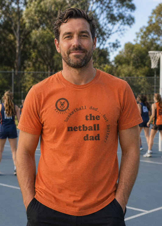 Gazelle V 'the netball dad' t-shirt